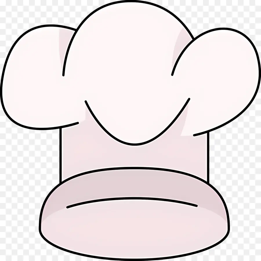 Toque，Toque De Chef Rose PNG