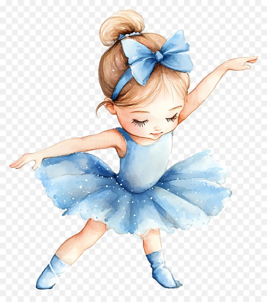 Ballet，Ballerine Bleue PNG