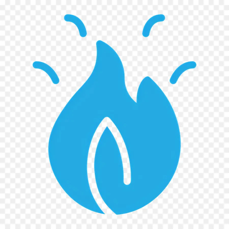 Emoji De Feu，Flamme Bleue PNG