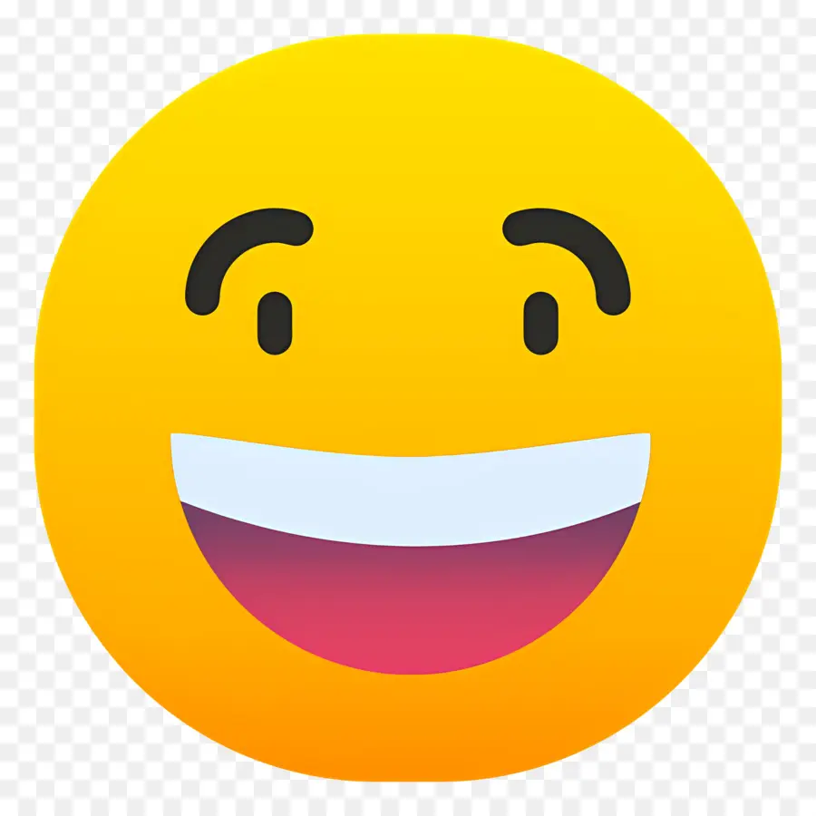 Rire Emoji，Emoji Riant PNG