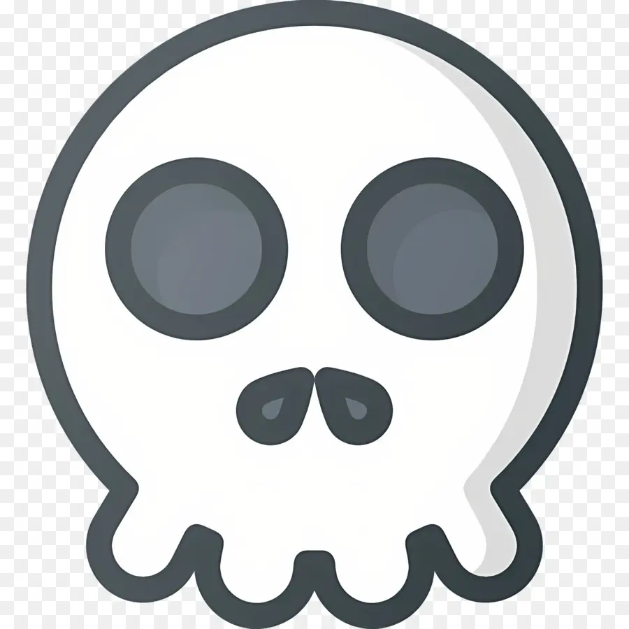 Emoji De Crâne，Crâne PNG