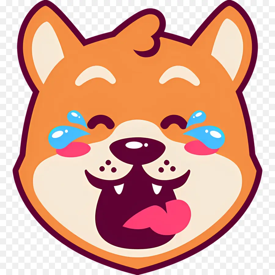 Emoji De Chien，Visage De Chien Mignon PNG