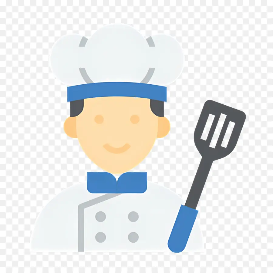 Cuisinier，Chef Avec Spatule PNG