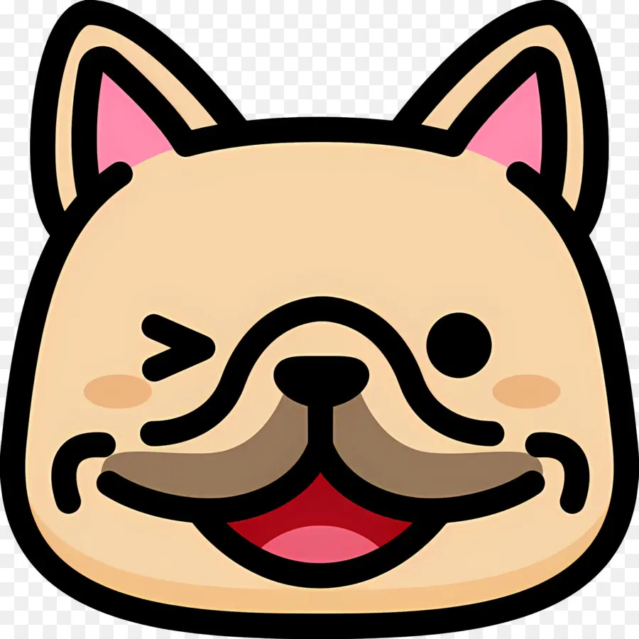 Emoji De Chien，Visage De Chien PNG