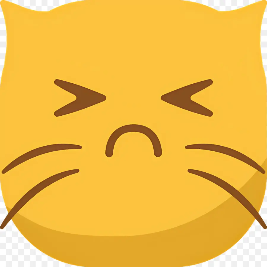 Chat Emoji，Visage De Chat PNG