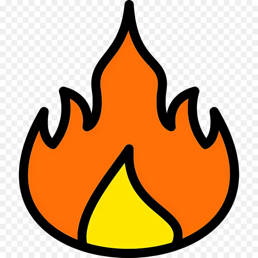 Emoji De Feu，Flamme PNG