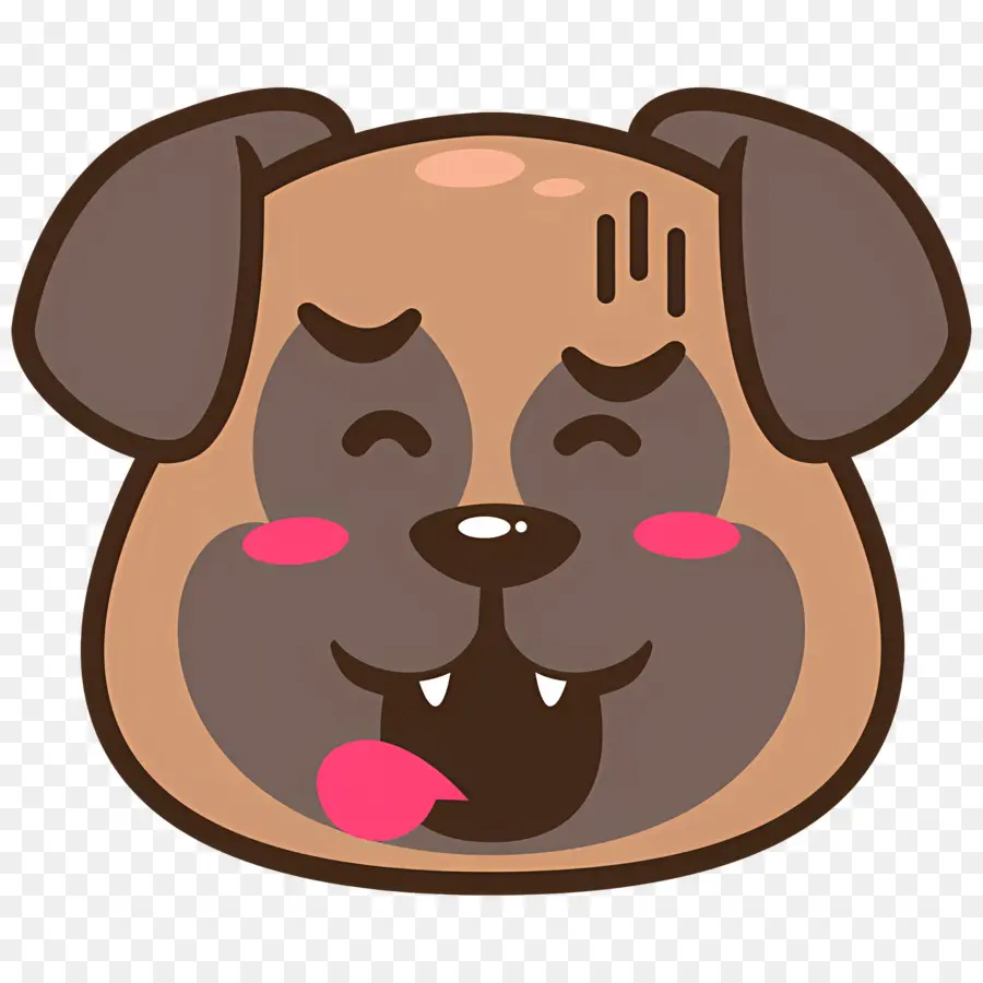 Emoji De Chien，Visage De Chien PNG