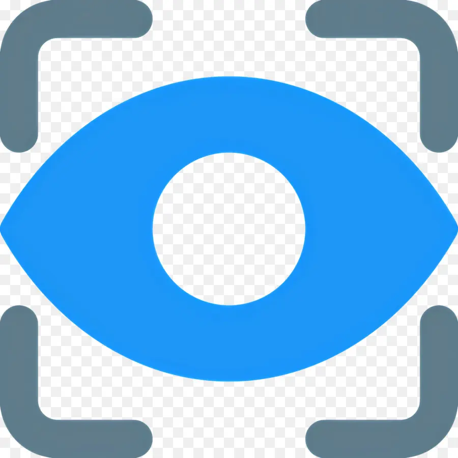 Scanner Oculaire，Oeil Bleu PNG