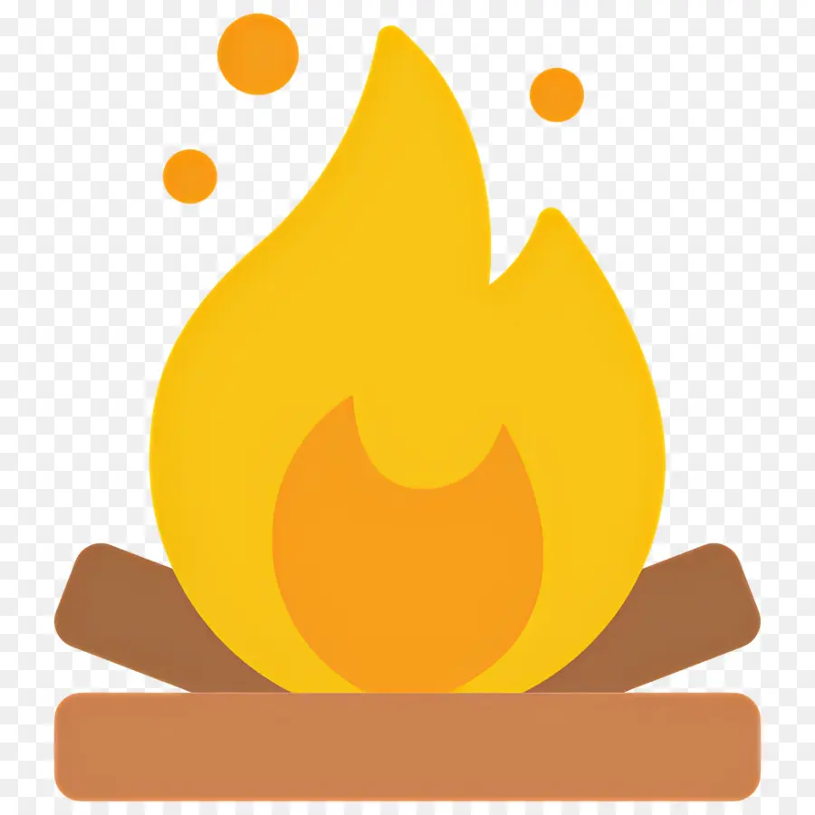 Emoji De Feu，Feu De Camp PNG