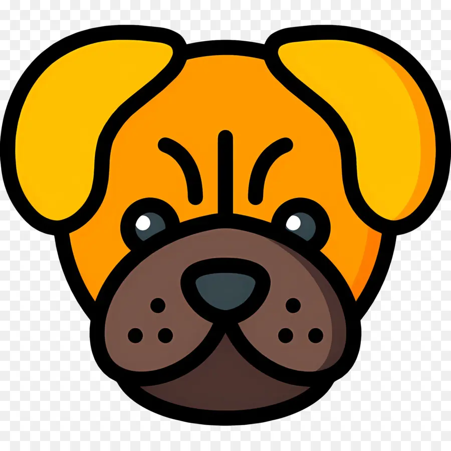 Emoji De Chien，Visage De Chien PNG