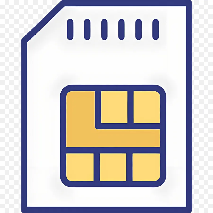 Mémoire Du Téléphone，Icône De La Carte Sim PNG