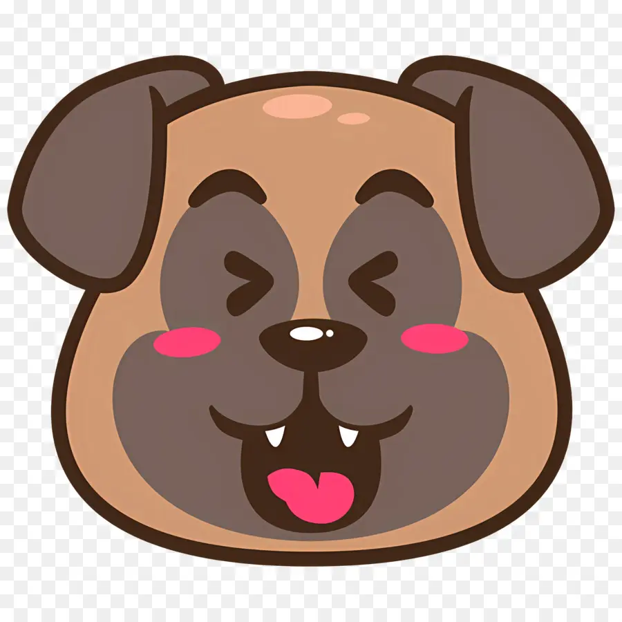 Emoji De Chien，Visage De Chien PNG