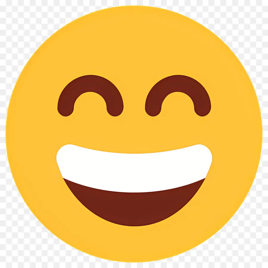 Rire Emoji，Emoji Riant PNG