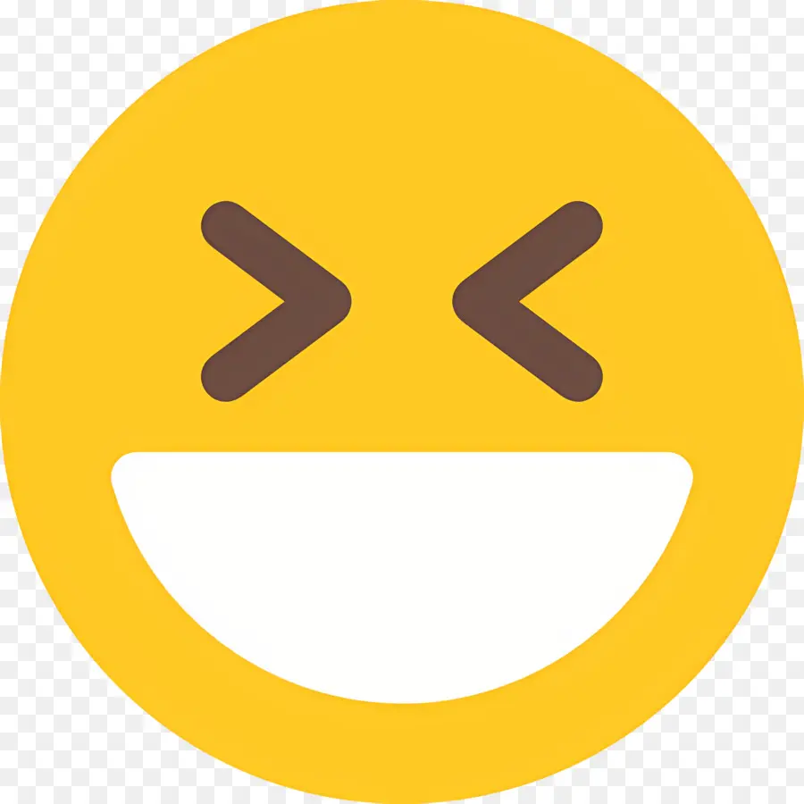 Rire Emoji，Emoji Riant PNG