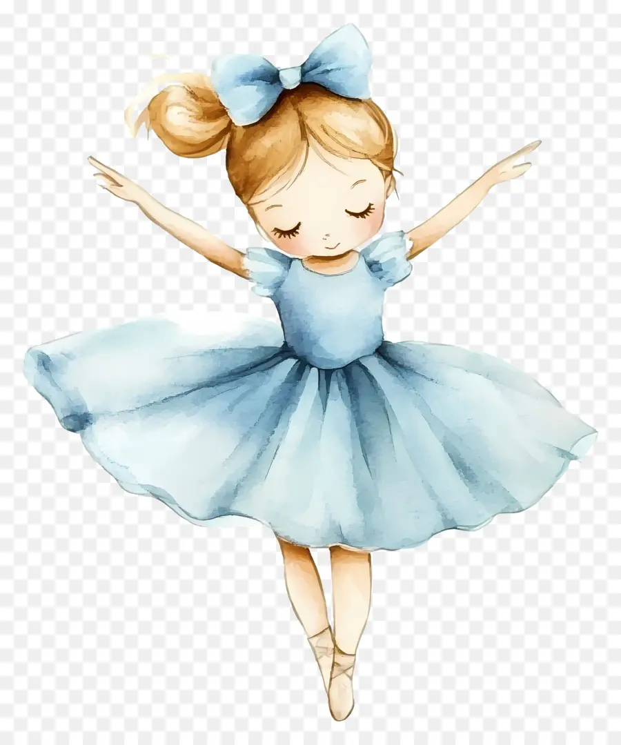 Ballet，Ballerine Bleue PNG