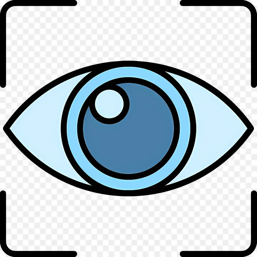 Scanner Oculaire，Oeil Avec Cible PNG