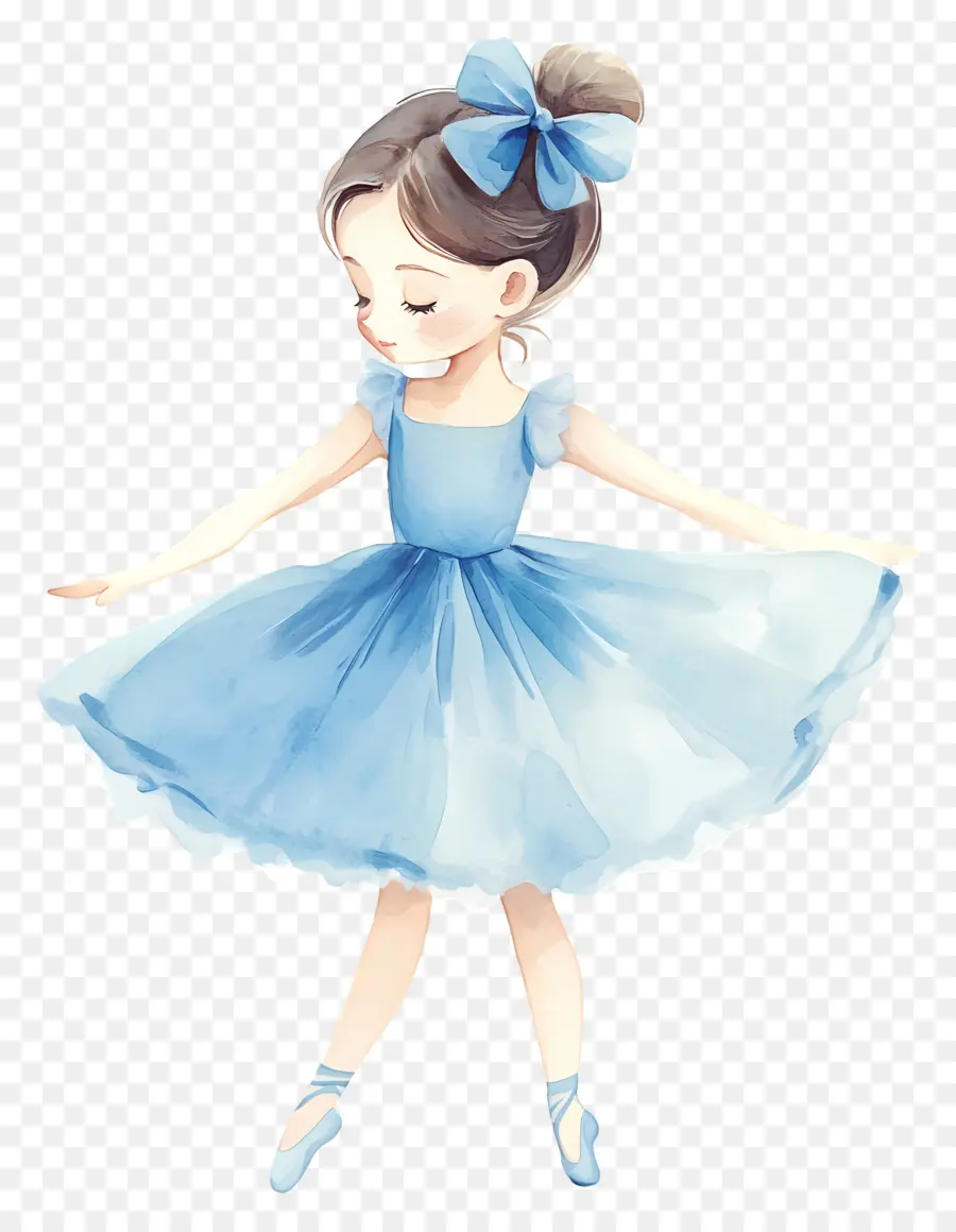 Ballet，Ballerine Bleue PNG