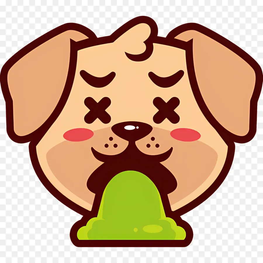 Emoji De Chien，Chien Malade PNG