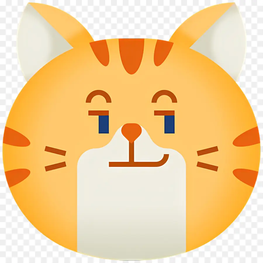 Chat Emoji，Chat Triste PNG