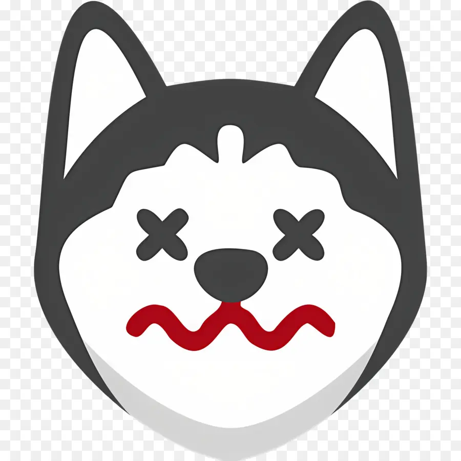 Emoji De Chien，Chien Qui Fait Un Clin D'oeil PNG