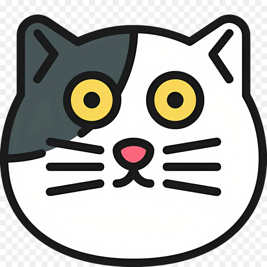 Chat Emoji，Visage De Chat PNG