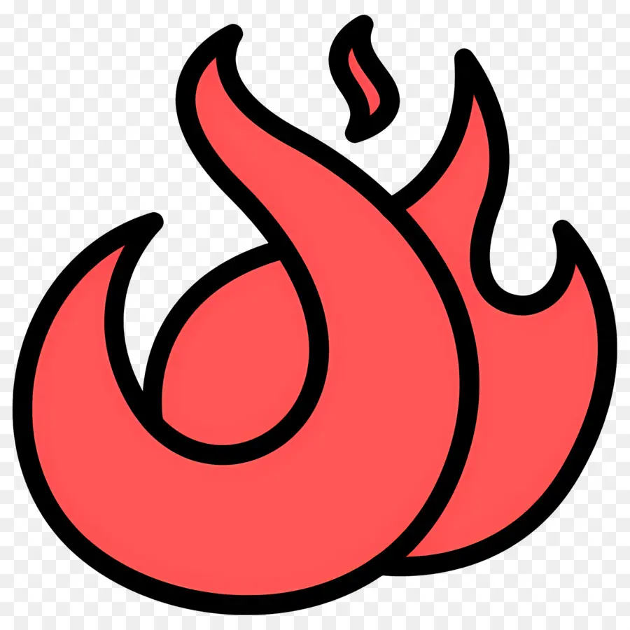 Emoji De Feu，Flamme Rouge PNG