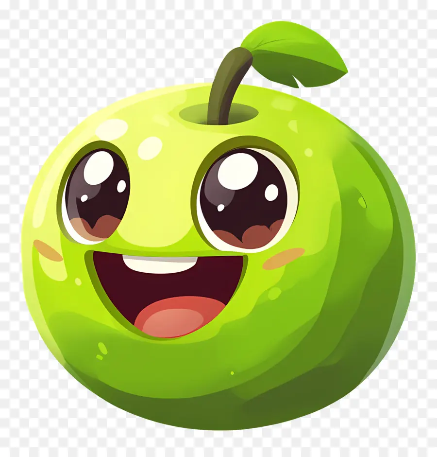 Pomme Verte，Dessin Animé Pomme Verte PNG