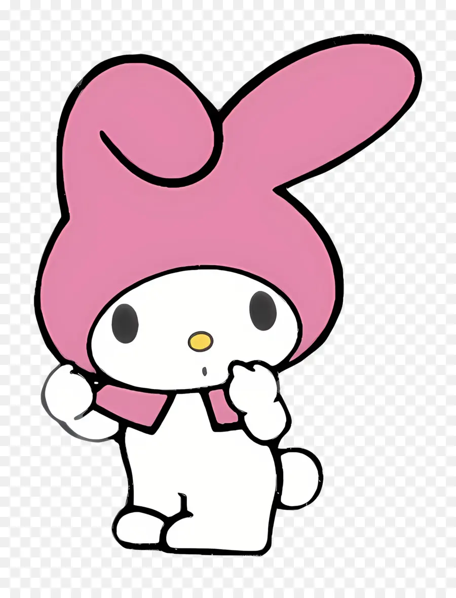 Ma Mélodie，Lapin Rose PNG