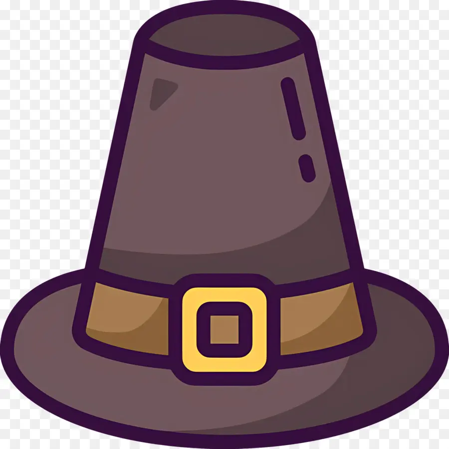 Chapeau De Thanksgiving，Chapeau Marron PNG