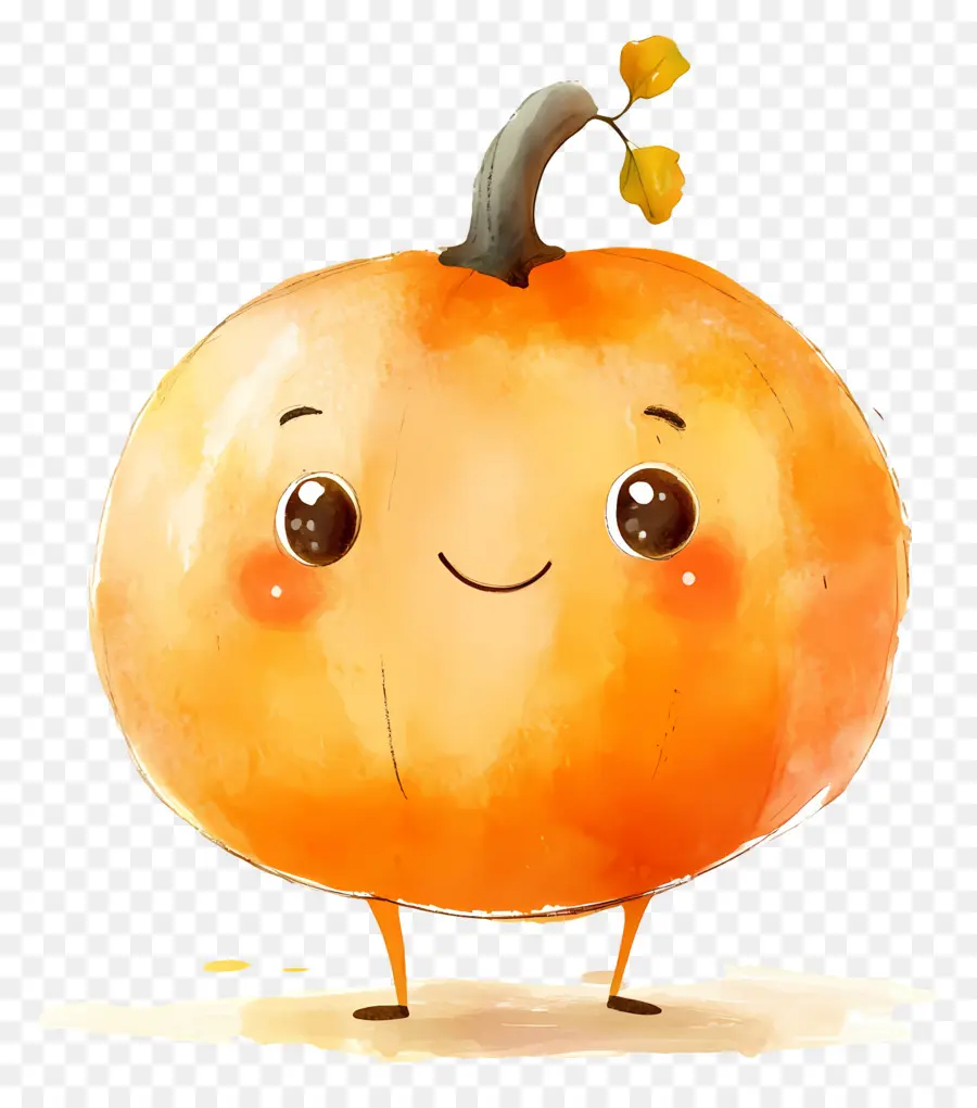 Citrouille Mignonne，Citrouille Souriante PNG