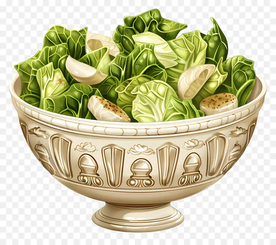 Salade César，Salade Verte PNG