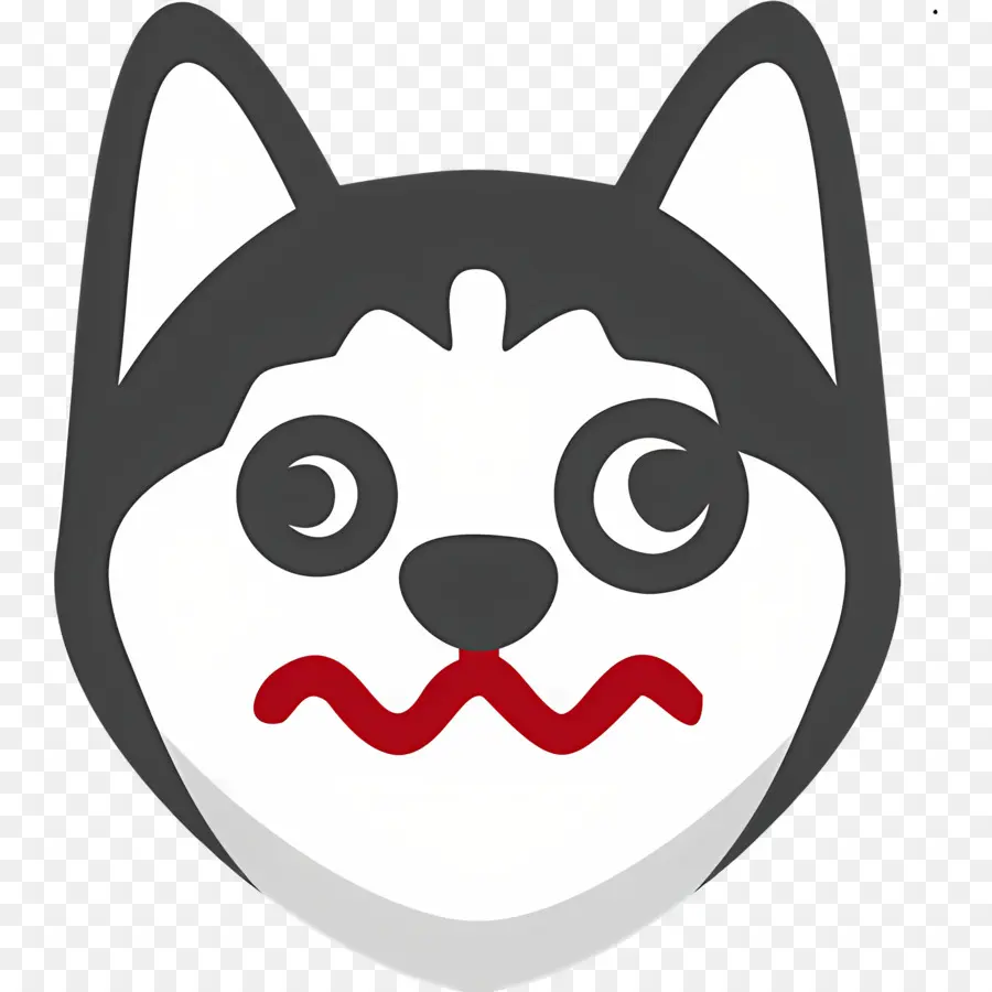 Emoji De Chien，Chien Qui Fait Un Clin D'oeil PNG