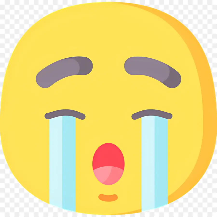 Emoji Qui Pleure，Visage Qui Pleure PNG