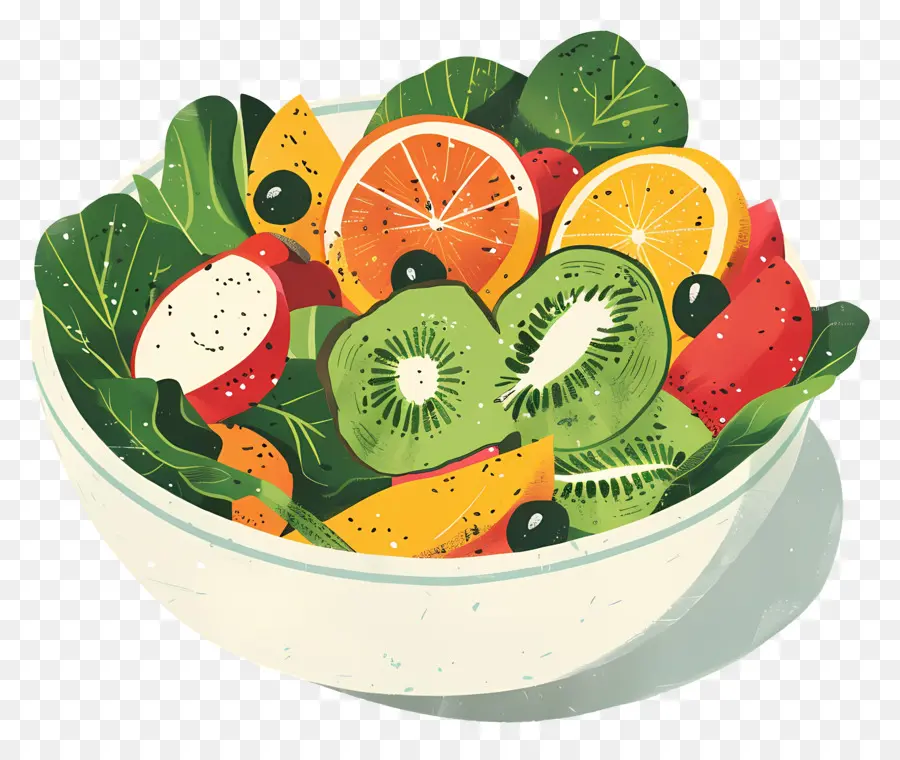 Fruits Et Légumes，Salade De Fruits PNG