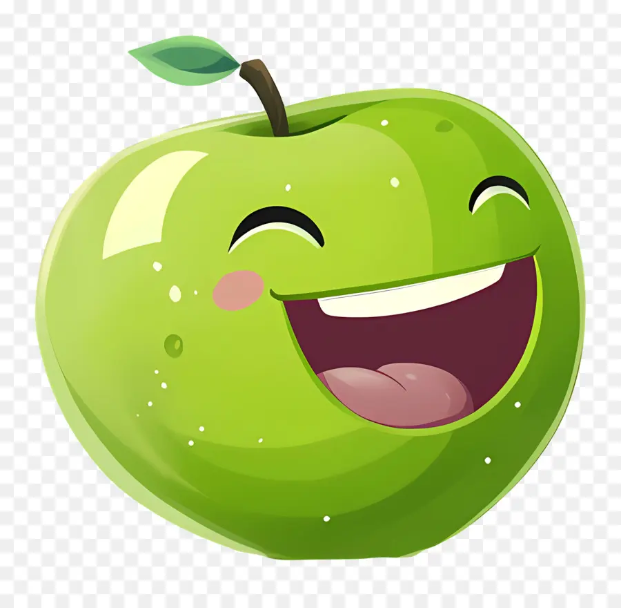 Pomme Verte，Dessin Animé Pomme Verte PNG