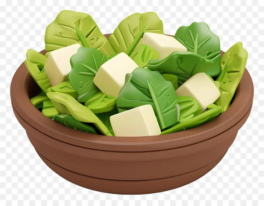 Salade César，Salade De Tofu PNG