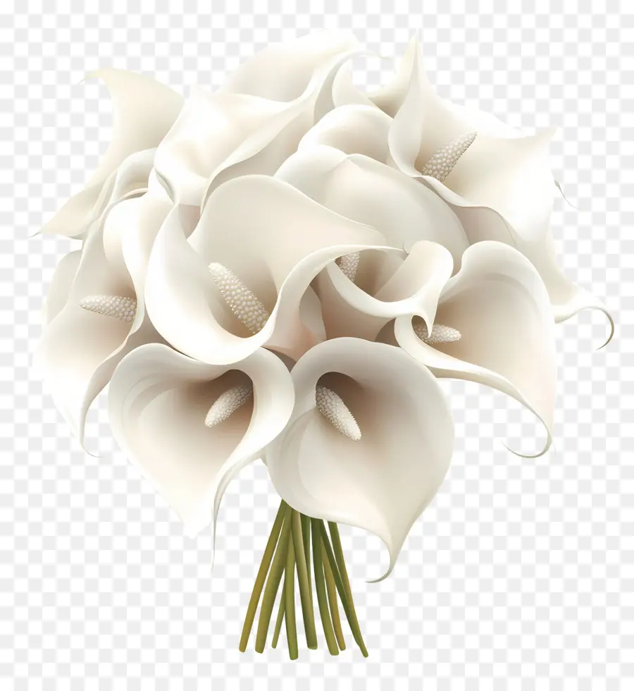 Bouquet De Mariée，Bouquet De Lys Calla PNG