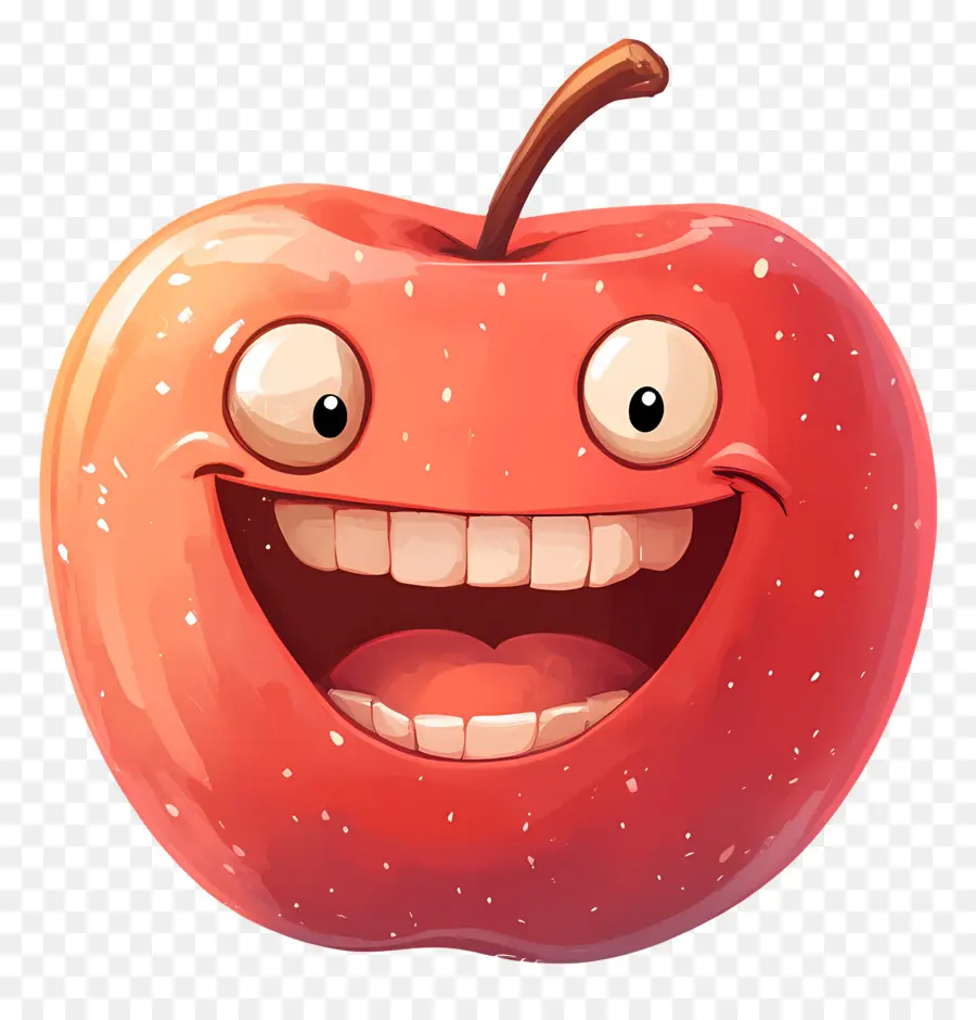 Pomme Rouge，Dessin Animé Pomme Rouge PNG