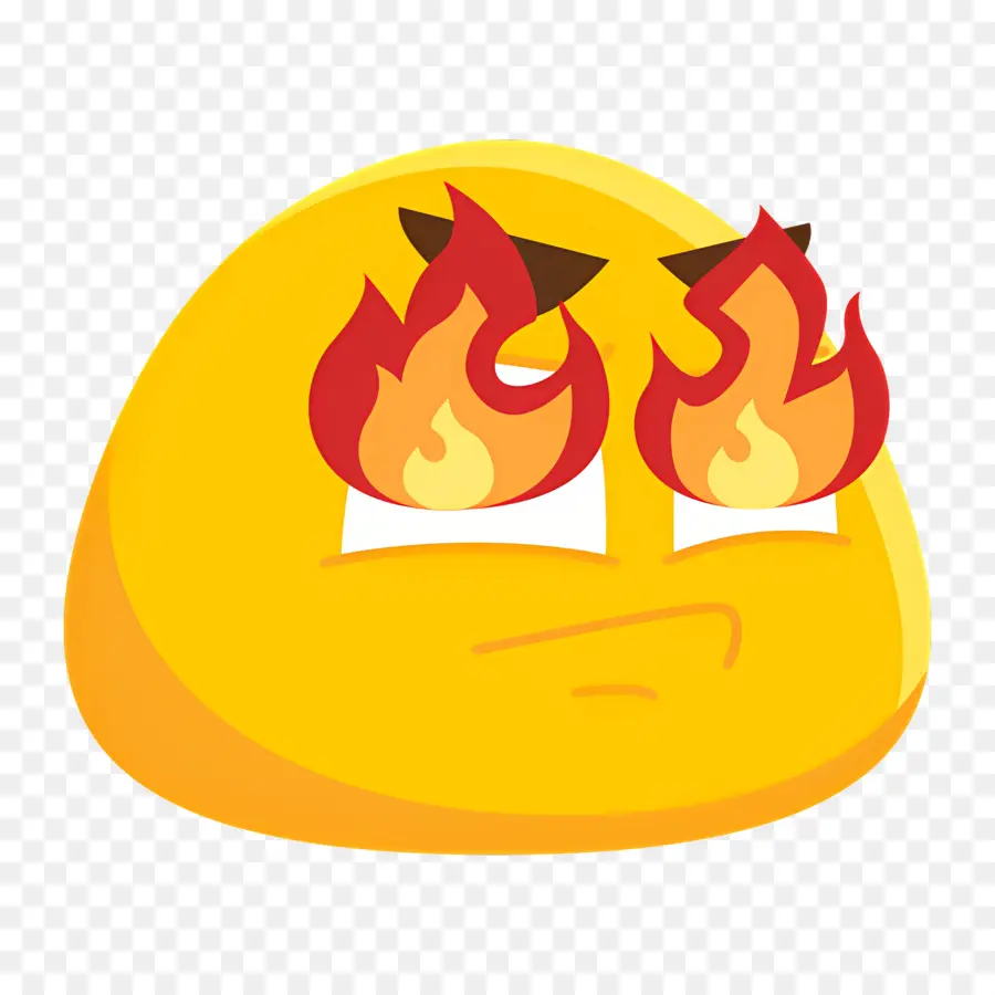 Emoji De Feu，Emoji En Colère PNG