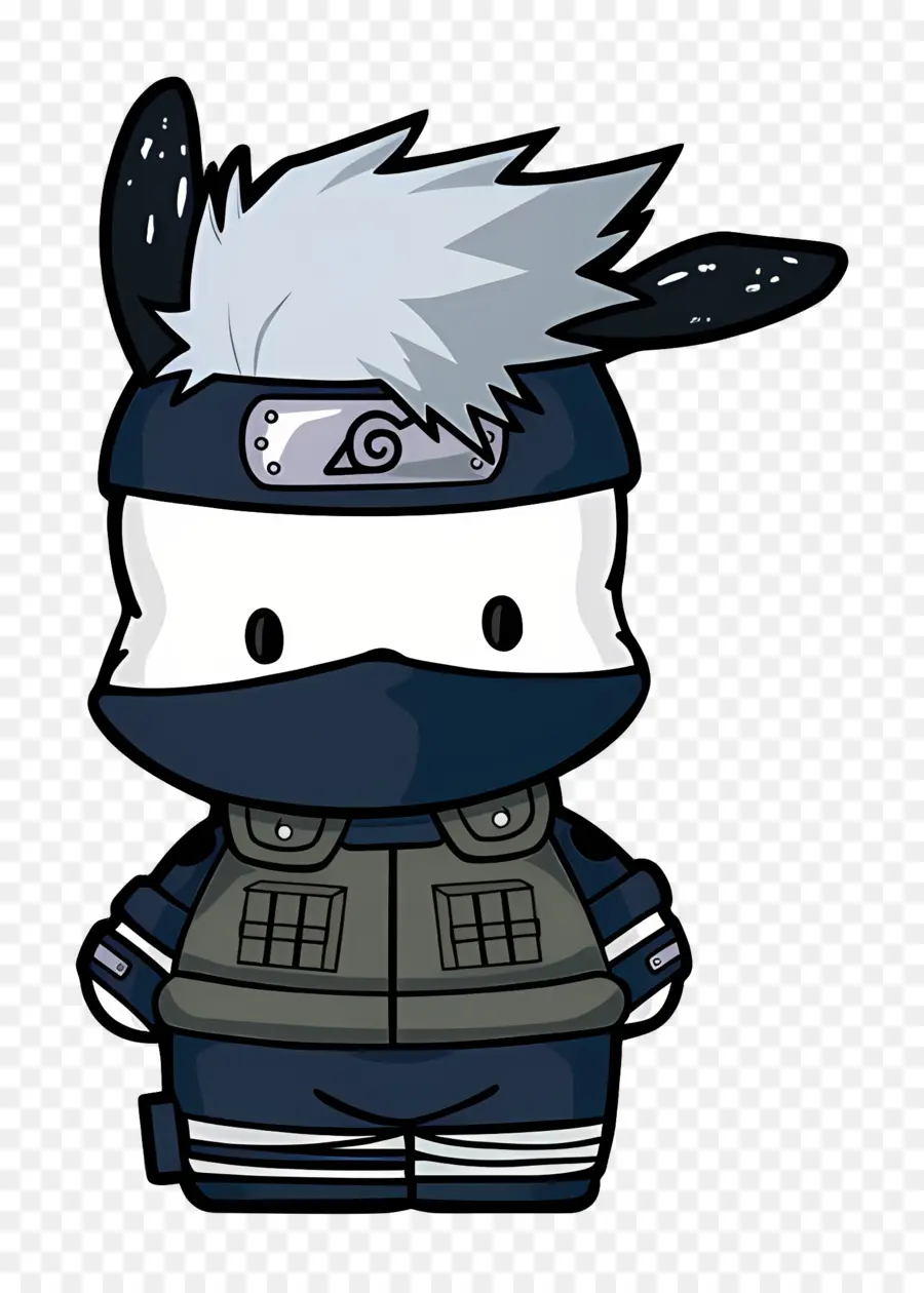 Pochacco，Chien En Tenue De Ninja PNG