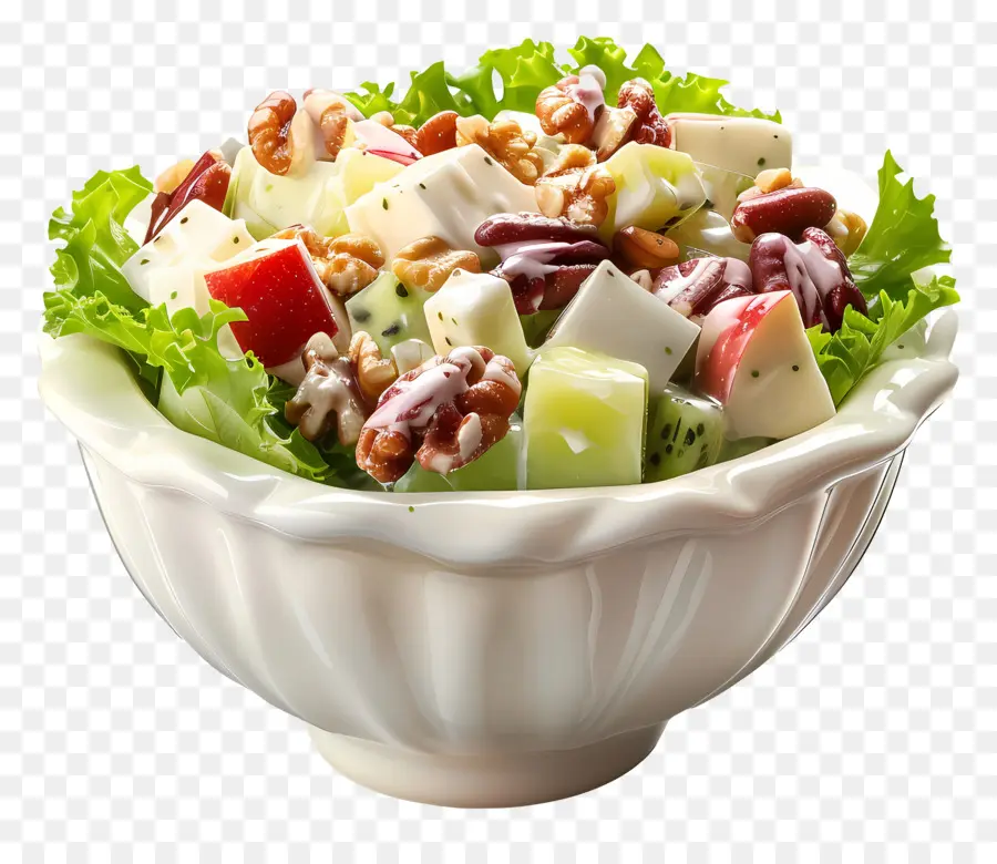 Salade Waldorf，Salade De Fruits PNG