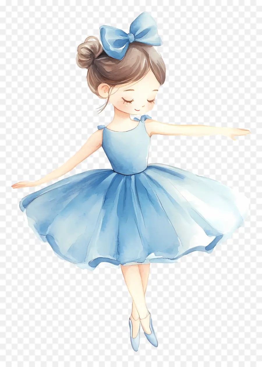 Ballet，Ballerine Bleue PNG