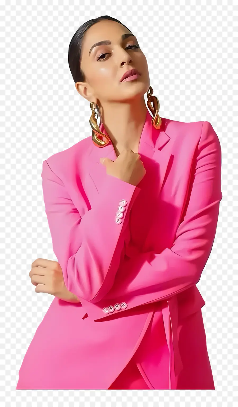 Kiara Advani，Costume Rose PNG