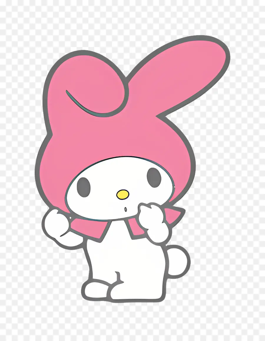 Ma Mélodie，Lapin Rose PNG