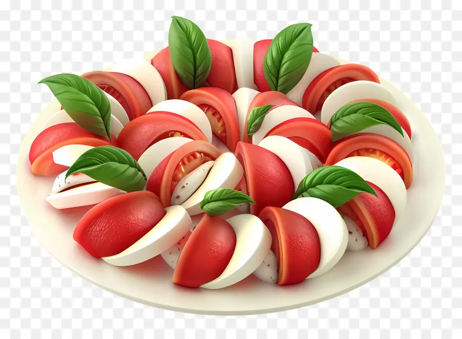 Salade Caprese，Tomate PNG