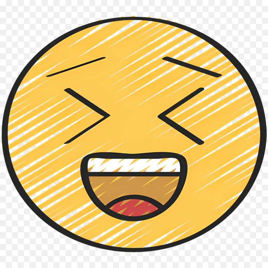 Rire Emoji，Emoji Riant PNG