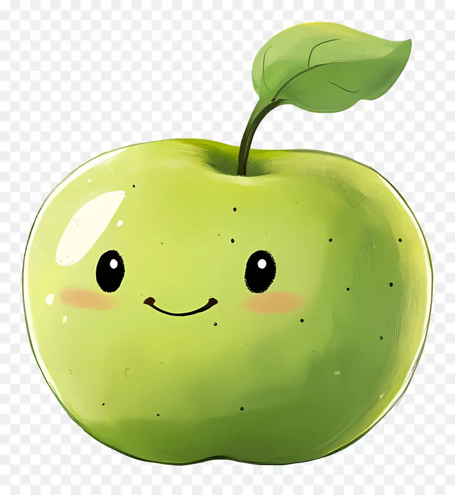 Pomme Verte，Dessin Animé Pomme Verte PNG