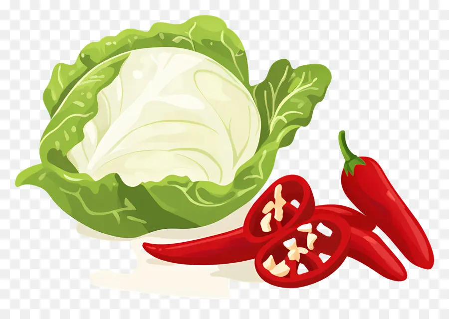 Logo Kimchi，Chou Et Chili PNG