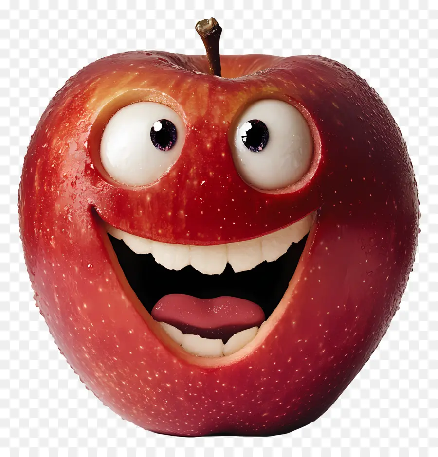 Pomme Rouge，Dessin Animé Pomme Rouge PNG