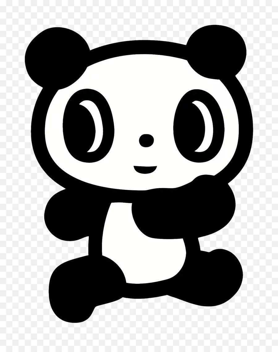 Pannapitta，Panda De Dessin Animé PNG